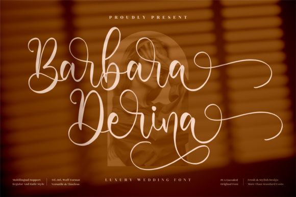 Barbara Derina: Elegant Script Font Download Guide