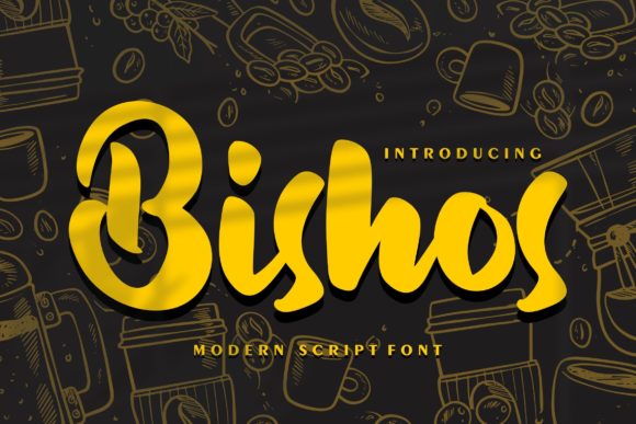 Bishos: A Chic Handwritten Font for Modern Web Design Projects