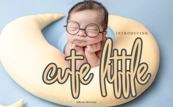 Cute Little: A Handwritten Font for Versatile Branding Projects
