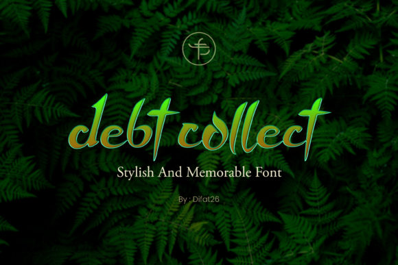 Debt Collect: A Dainty Handwritten Font for Elegant Branding Projects