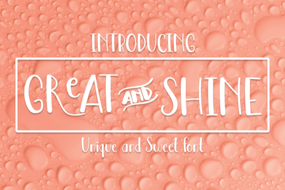 Great and Shin: A Quirky Handwritten Font for Editorial Design and Digital Publishing