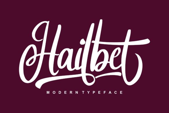 Hailbet: A Timeless Handwritten Font for Business Branding