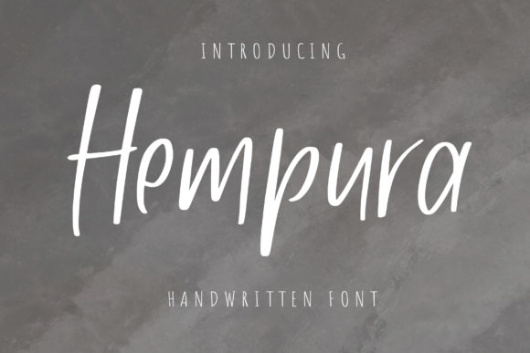 Hempura Font: A Designer’s Take on Handwritten Branding