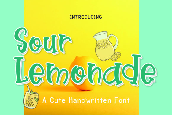 How Sour Lemonade Font Adds Personality to Handmade Product Designs
