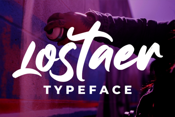 Lostaer: A Vintage Handwritten Font for Dynamic Brand Campaigns