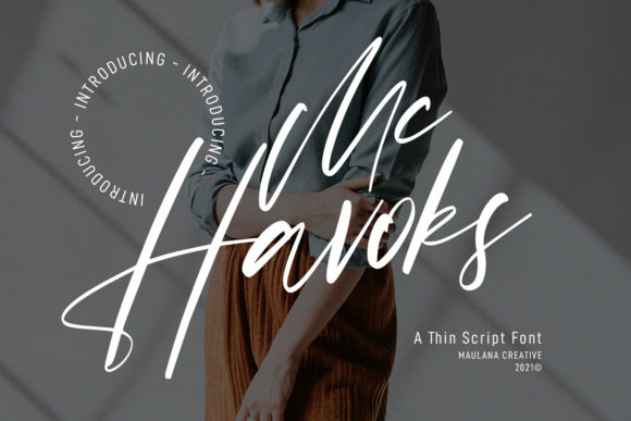 Mc Havoks Font Review for Modern Brand Campaigns