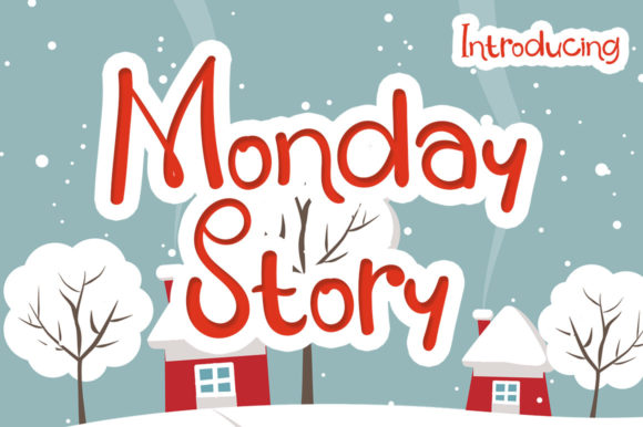 Monday Story: A Handwritten Font That Transforms Brand Visuals