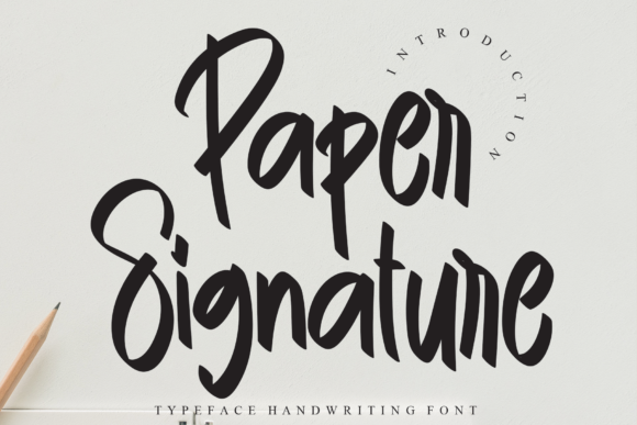 Paper Signature Font Review: Quirky Luxury for Branding