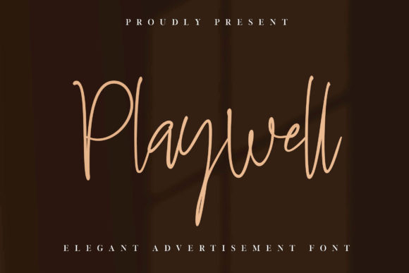 Playwell Font: Elevating Campaign Visuals with Elegant Script