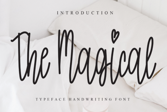 The Magical: A Delicate Handwritten Font for Crafters and Makers