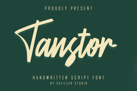 Transtor Font: Modern Handwritten Typography for Editorial Design
