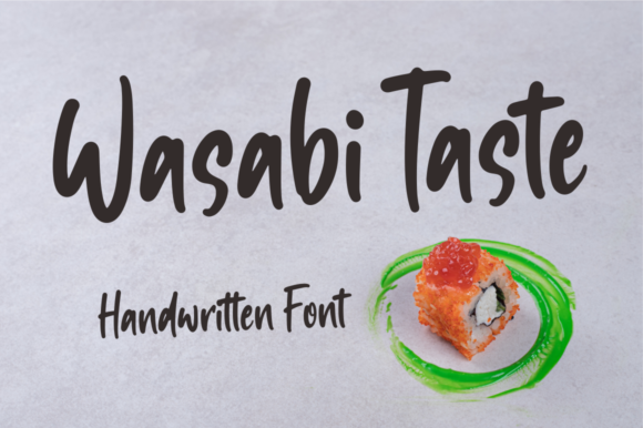 Wasabi Taste Font: Elevating Small Business Branding
