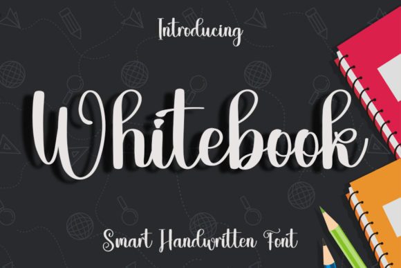 Whitebook: A Sweet Handwritten Font for Romantic Branding and Elegant Design