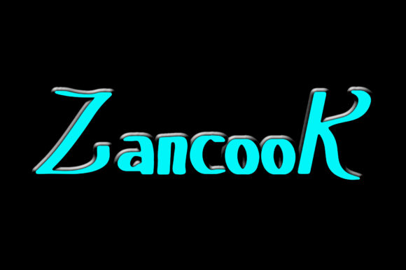 Zancook: A Friendly Handwritten Font for Chalkboard Quotes and Teaching Materials